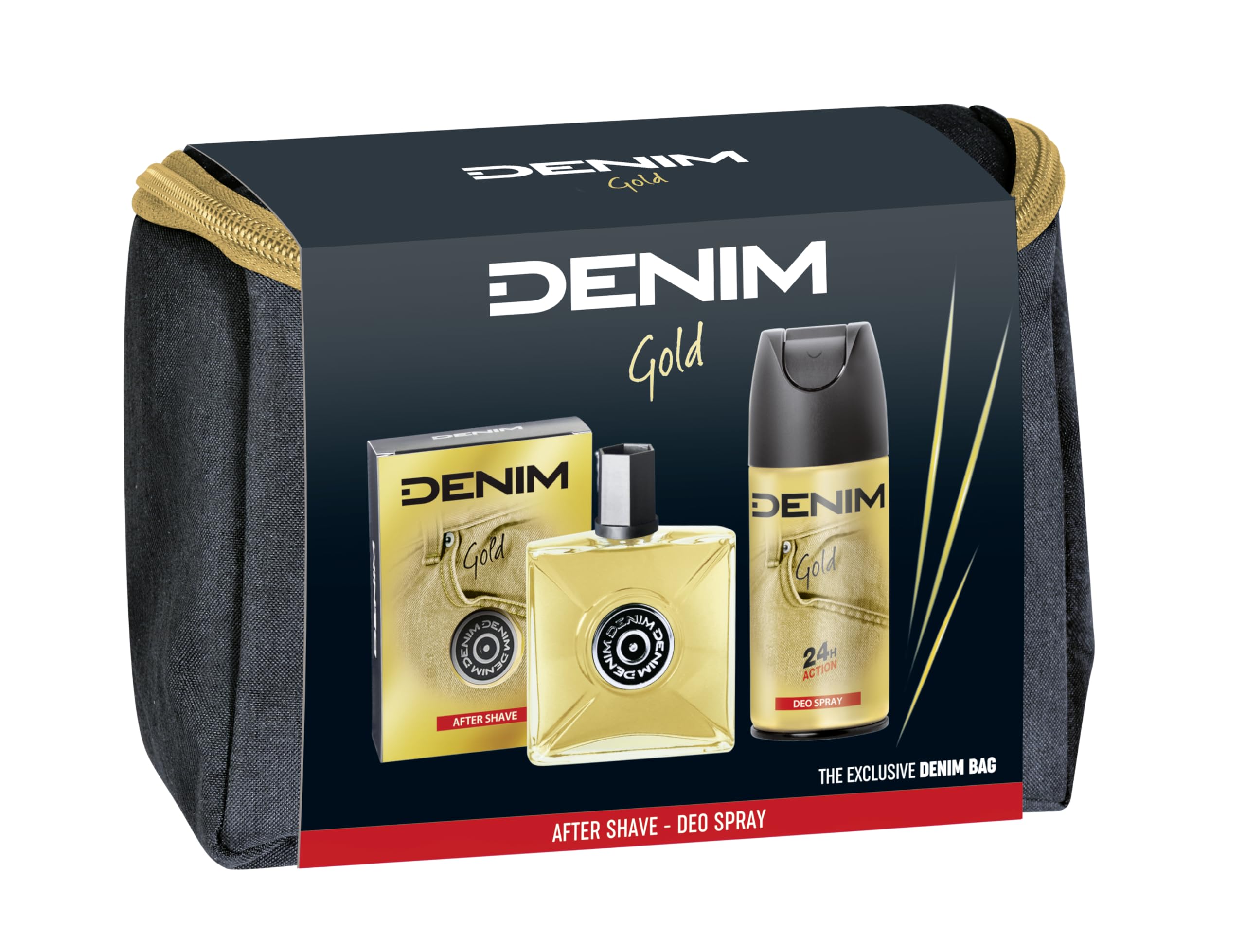 Après-rasage Denim NOIR Pour Hommes – Lotion 100 Ml / 3,4 Fl Oz – Neuf Avec Boîte