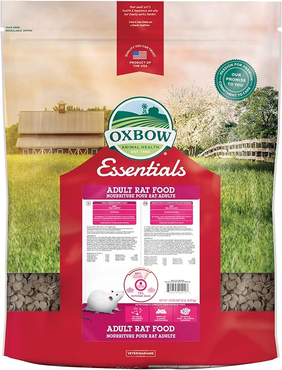 Oxbow Essentials Adult Rat Food All Natural Adult Rat Food Veterinarian