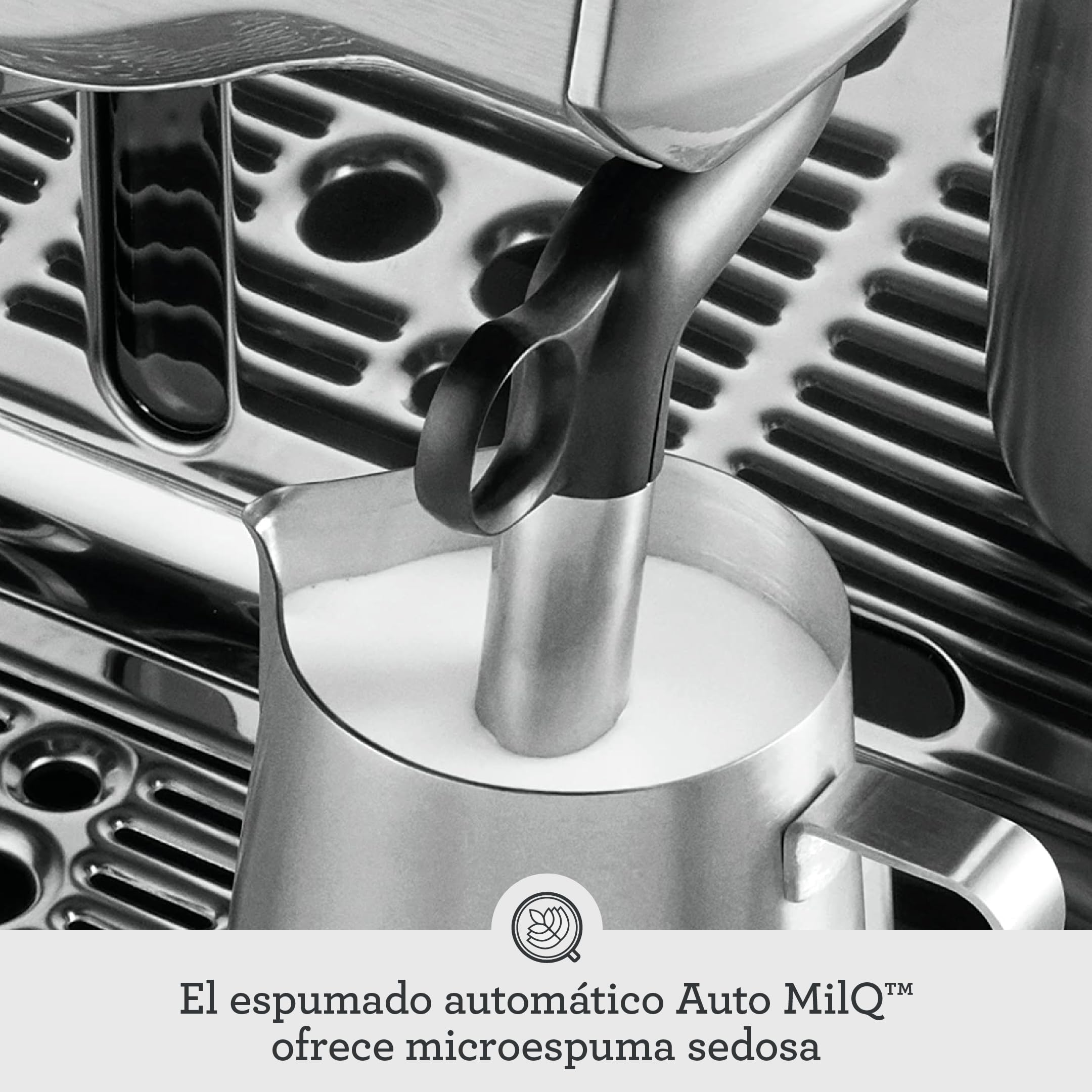Sage Oracle - Cafetera Profesional con Espumador de Leche Automático, Trufa Negra