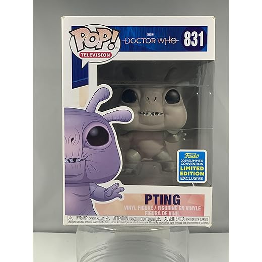 Funko Pop Doctor Who Pting 2019 Sdcc Shared Sticker Summer Convention Exclusive