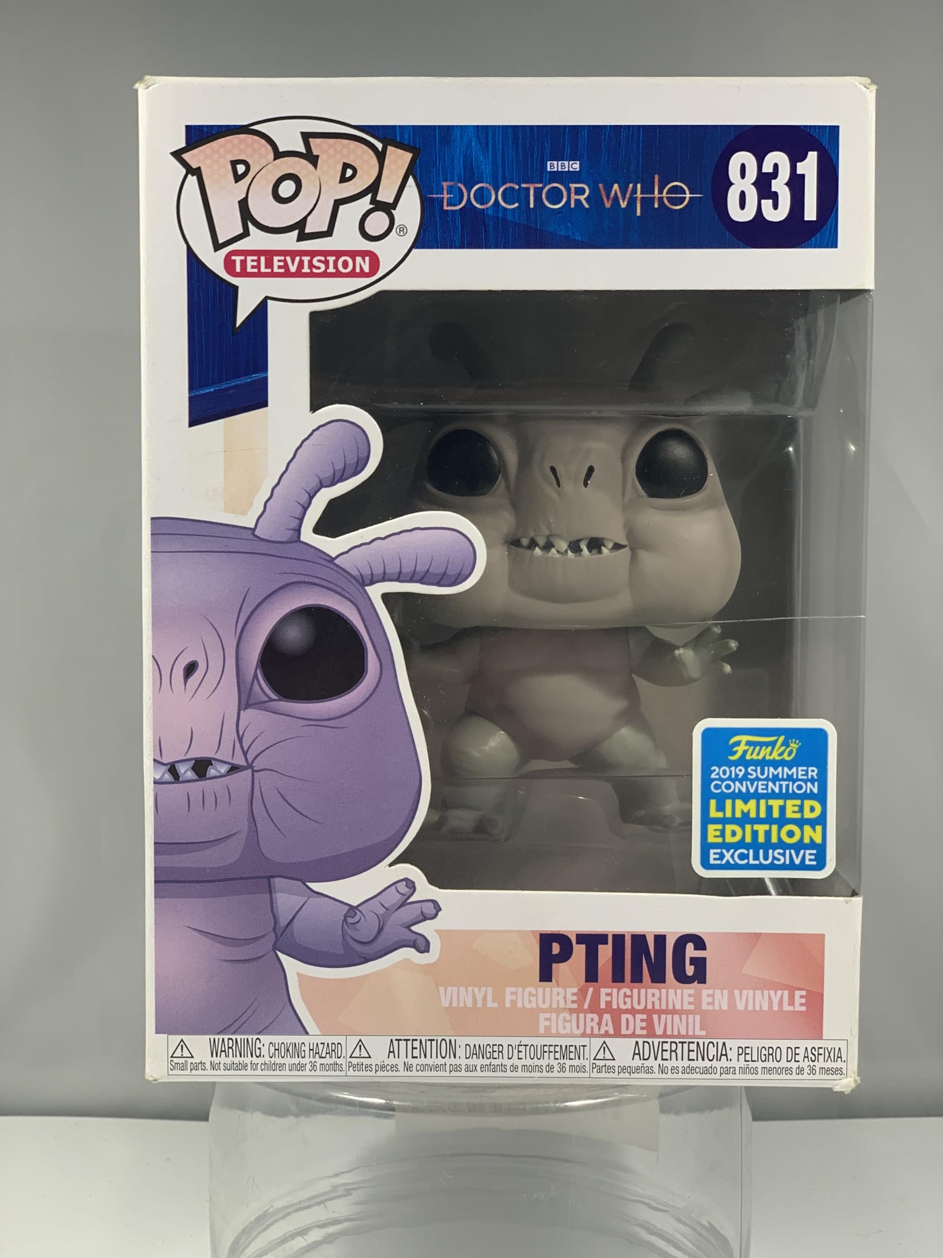 Funko! Pop Doctor Who Pting Sdcc 2019 Exclusive