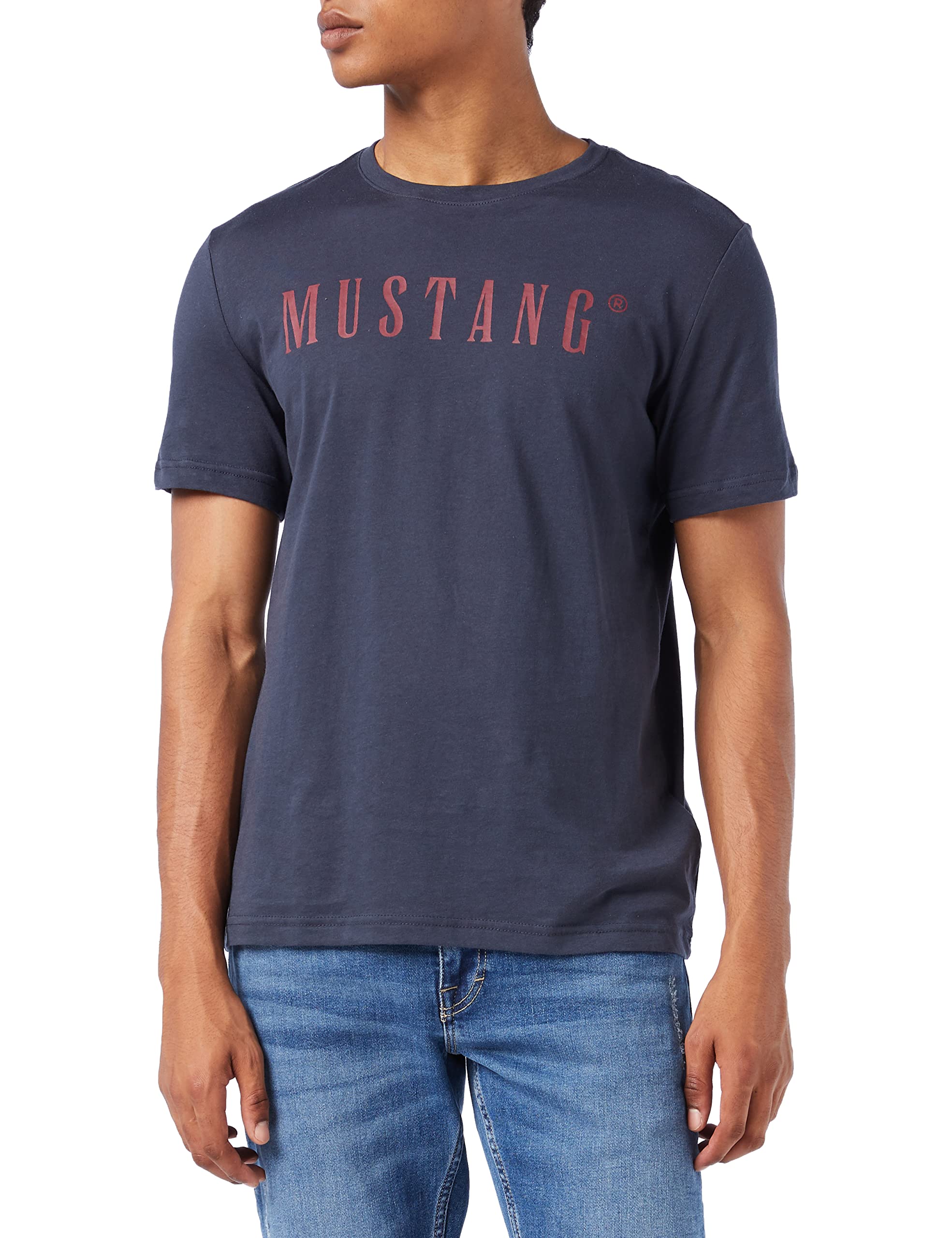 MUSTANG Hombre Alex C Logo Tee 1013221 Camiseta