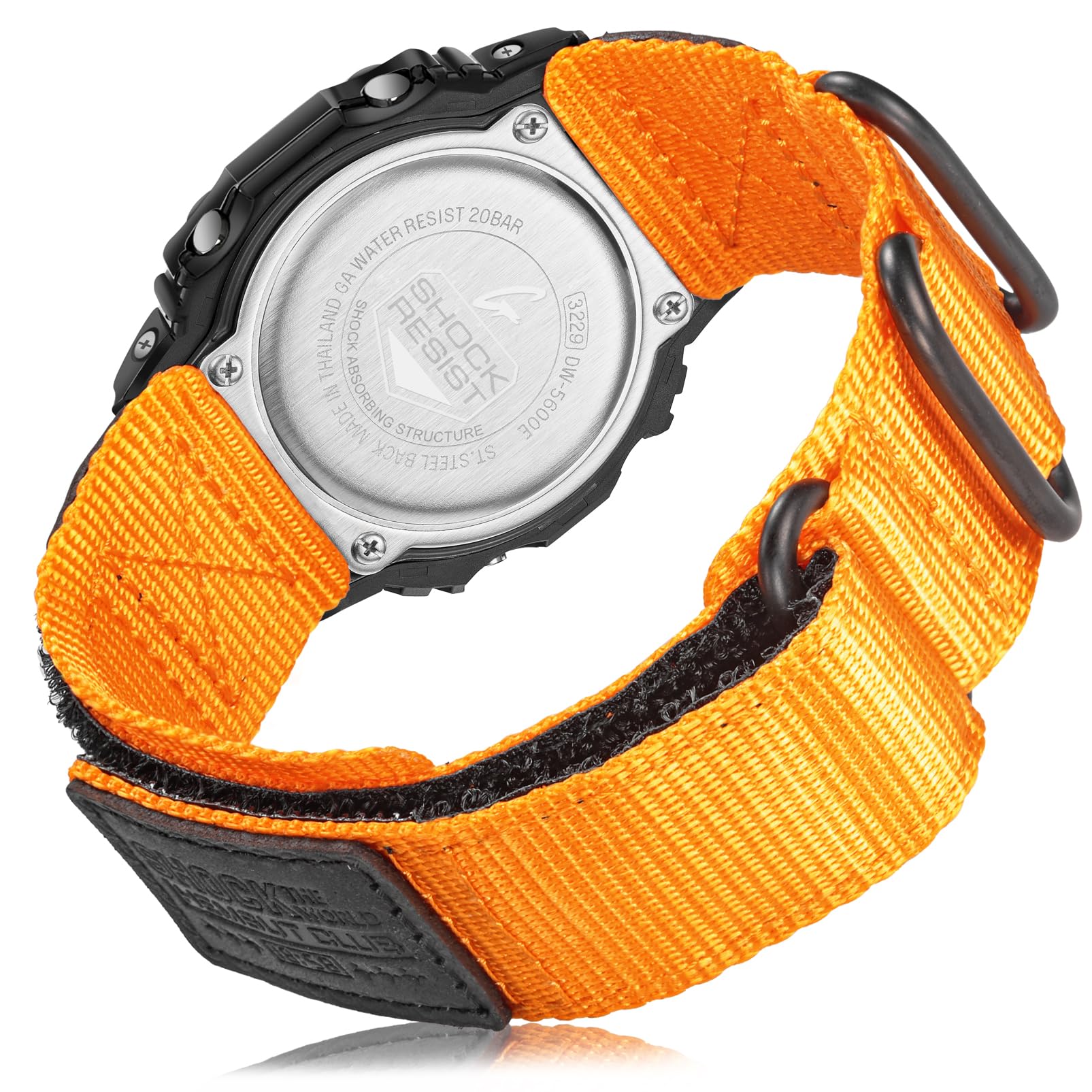 Amazon.com: DAVILANE 16mm Watch Band Strap for Casio Mens G-Shock