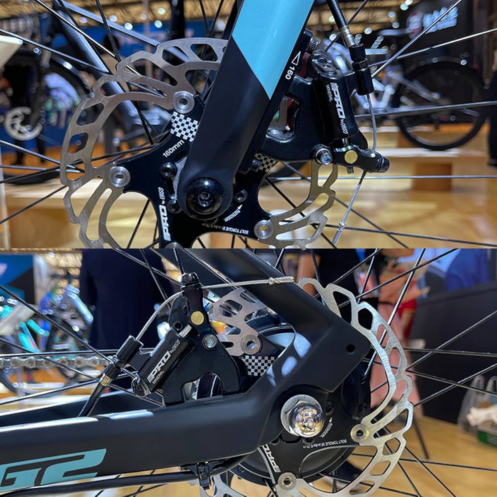 Amazon | DJC 油圧ブレーキキャリパー ロードバイク グラベル 2