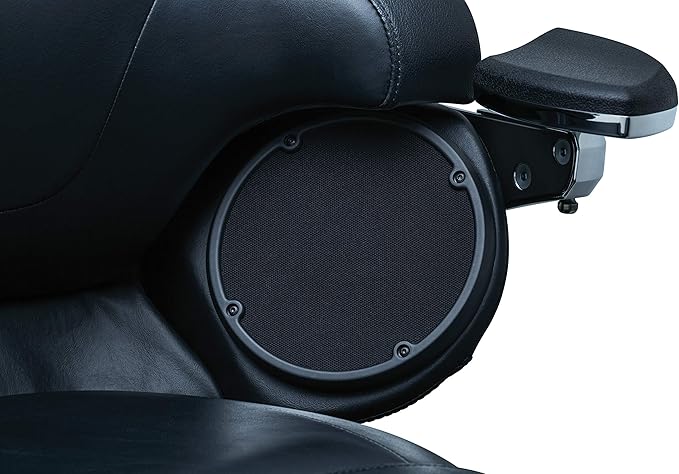 Kuryakyn 7376 Acabados Cromados para Parlantes Traseros Harley-Davidson 2014-2019 miniatura 3