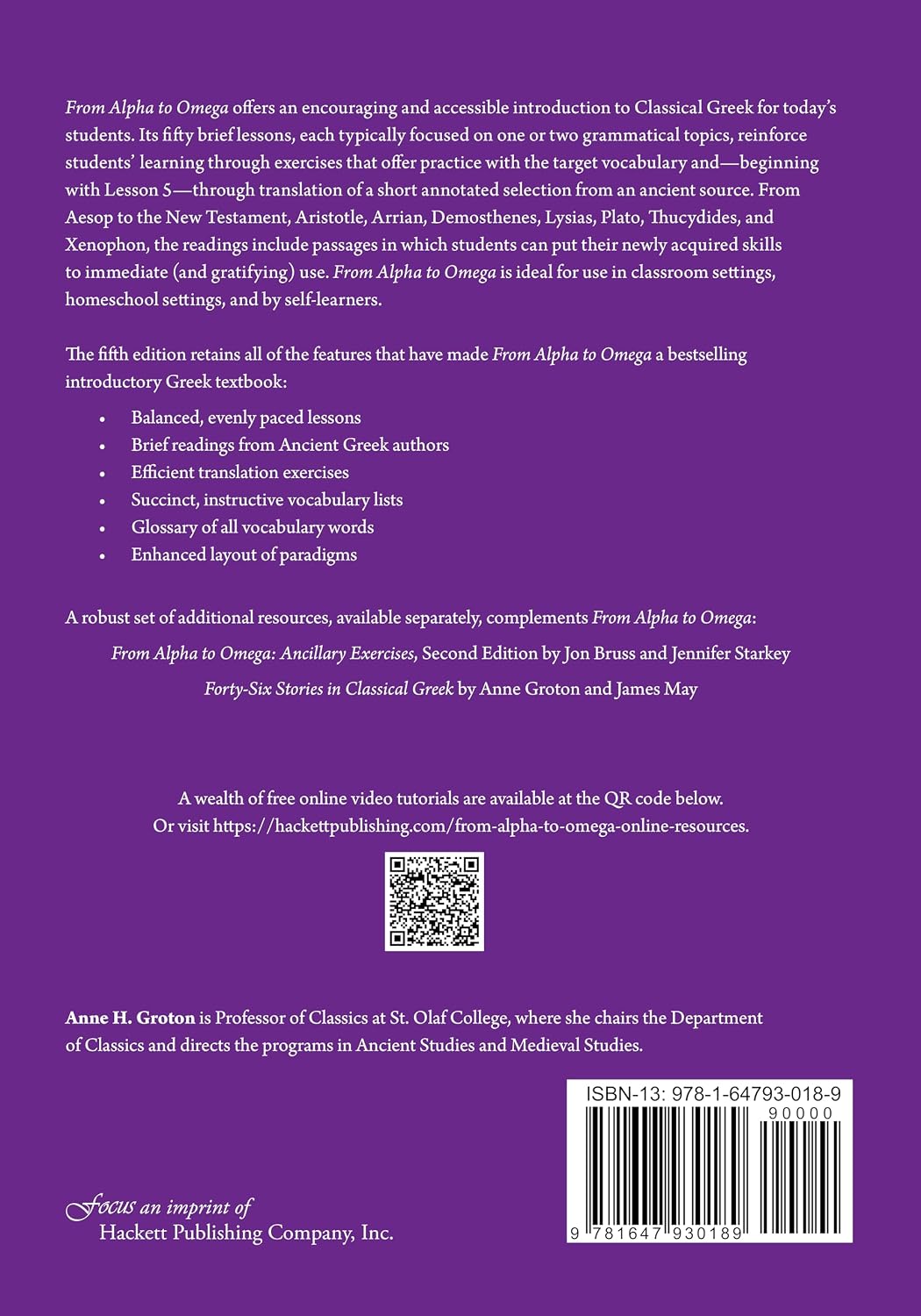 From Alpha to Omega: A Beginning Course in Classical Greek