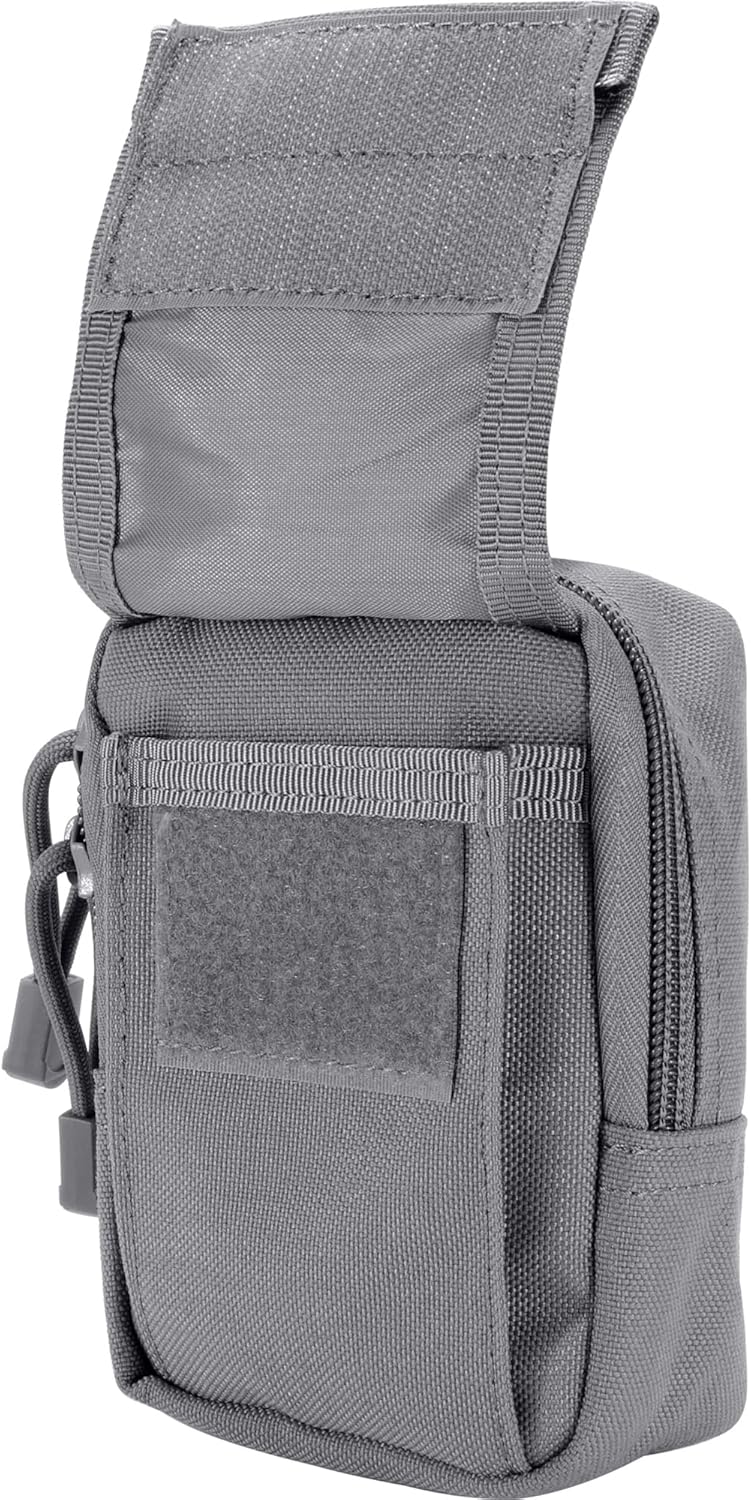 Barska Loaded Gear CX-800 MOLLE Accessory Pouch – Tactical Utility Bag for GPS, Ammo, First Aid, Phones & Outdoor Gear - Image 6