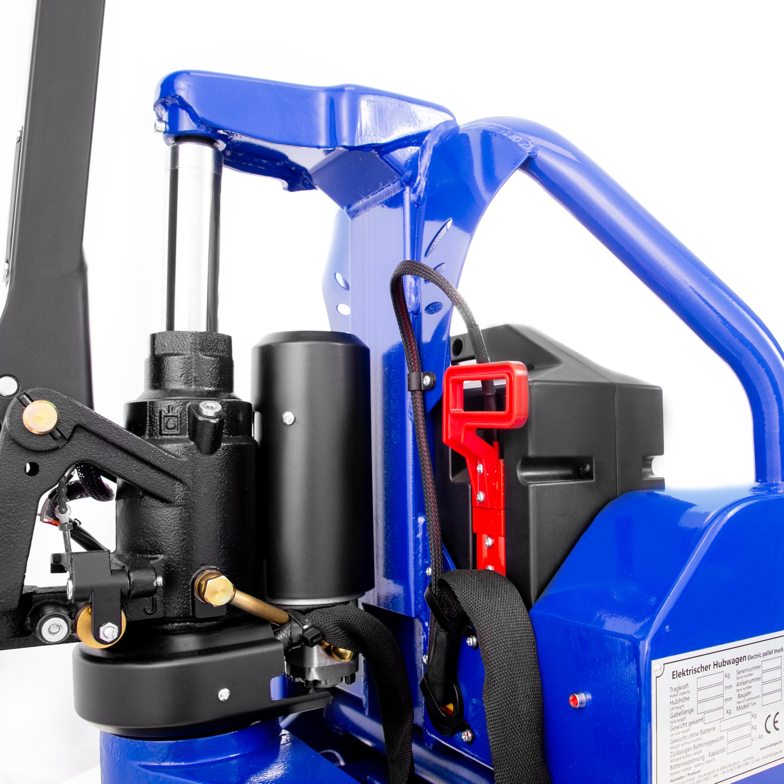 Pallit Elektro Hubwagen ONE-M 1500 kg Tragkraft 20 Ah/48 V Lithium-Ionen Batterie Gabelhubwagen Palettenwagen elektrisch