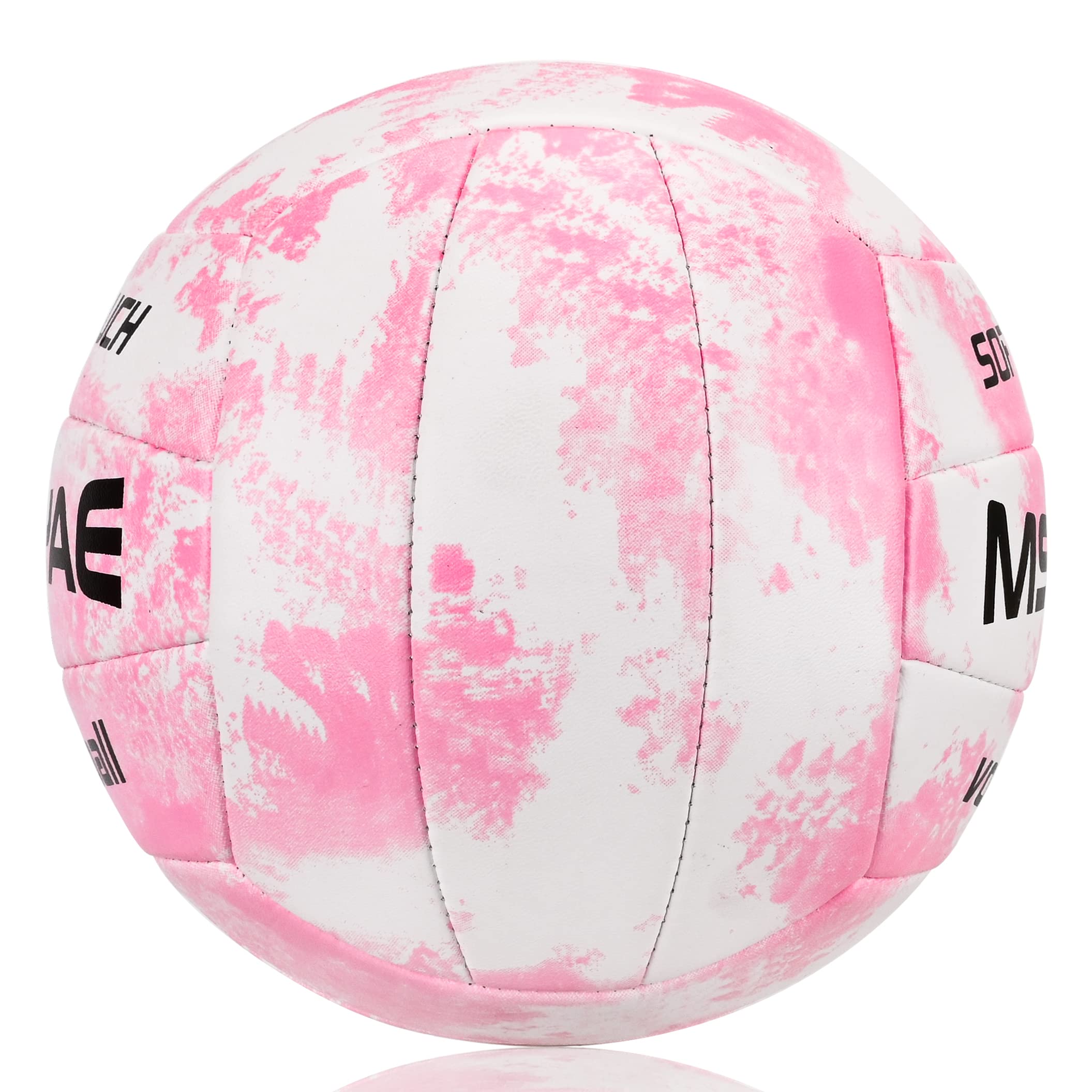 Balles de Volley - Taille 5 - pour l'intérieur et l'extérieur - Doux au Toucher - pour la Plage, Le Jardin et la Salle de Bain.