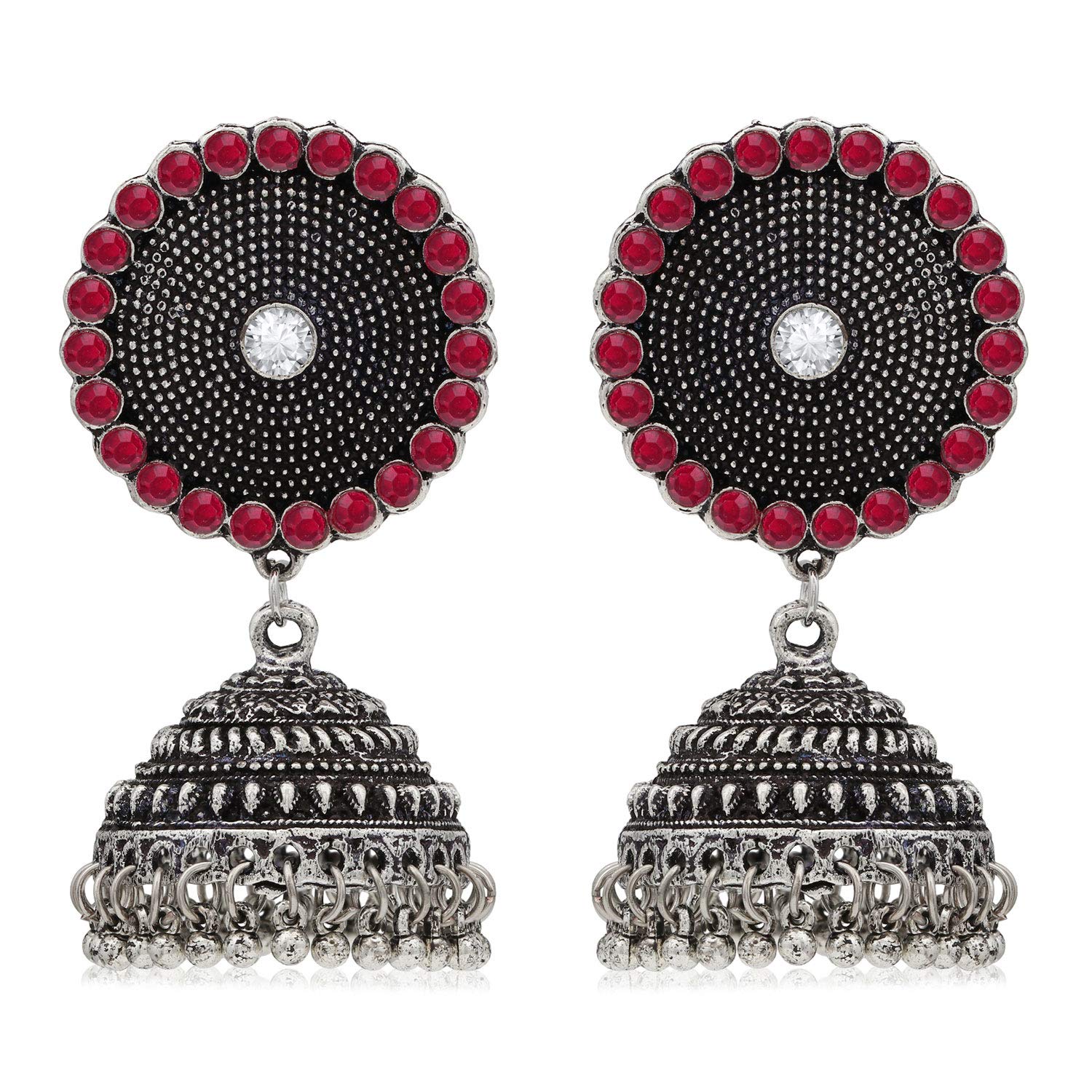 See full amazon price history chart for Sukkhi Ritzy Oxidised Pearl Jhumki Earring for Women (SKR56774) Sukkhi Ritzy Oxidised Pearl Jhumki Earring for Women (SKR56774) (B084J19TBJ) Amazon Price History, Amazon Price Tracker