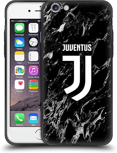 Ufficiale Juventus Football Club Nero 2017 18 Marmoreo Skinny Fit Hybrid Clear Case per iPhone 6 iPhone Ufficiale Juventus Football Club Nero 2017 18 Marmoreo Skinny Fit Hybrid Clear Case per iPhone 6 iPhone
