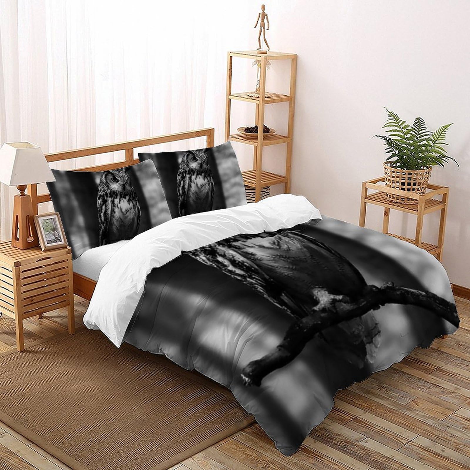 Housse de couette super king avec fermeture éclair pour lit d'enfant facile à border