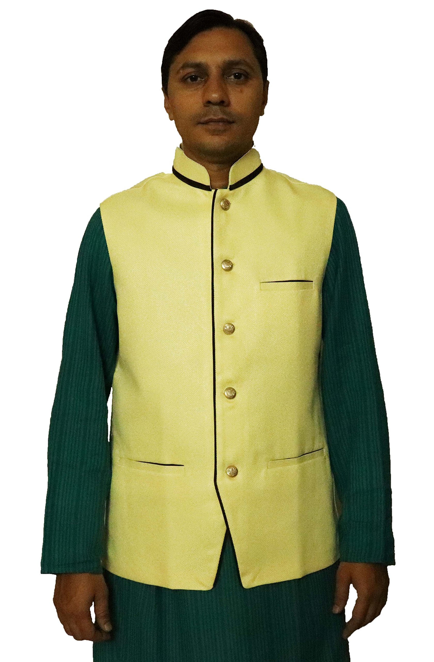 belle Mens Waist Coat(Poly Viscose_Functional)-picture-54