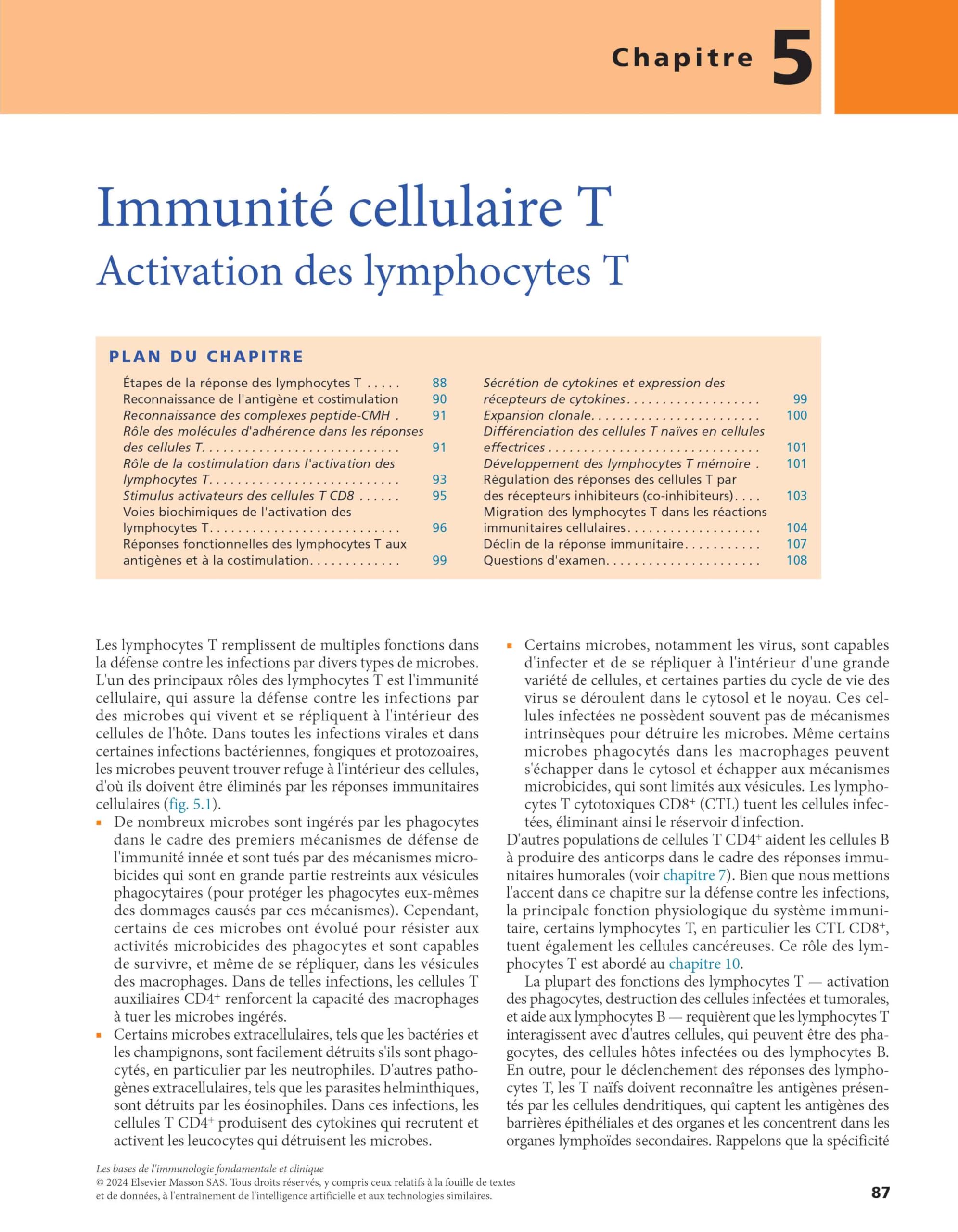 Les bases de l'immunologie fondamentale et clinique