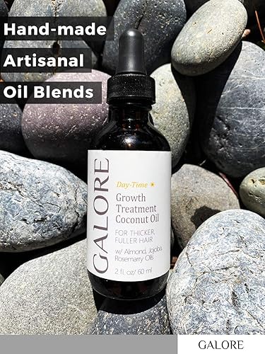 Miniatura 5 de Coconut Oil for Hair & Body - Light-weight, Daily Moisturizer for Dry Hair & Skin - Natural Almond Oil, Jojoba Oil & Essential Oils for hair care &