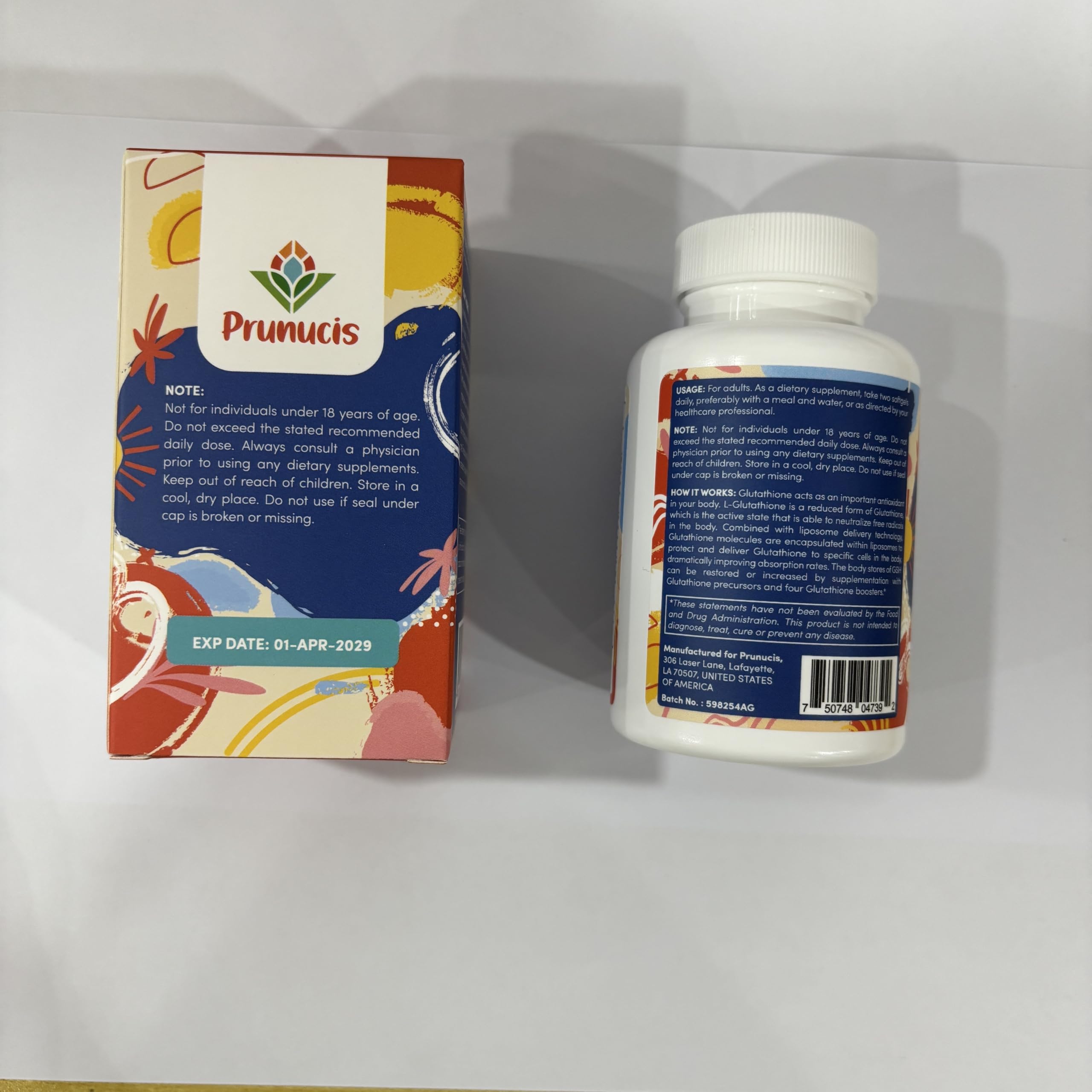 Liposomal Glutathione, 60 Softgels