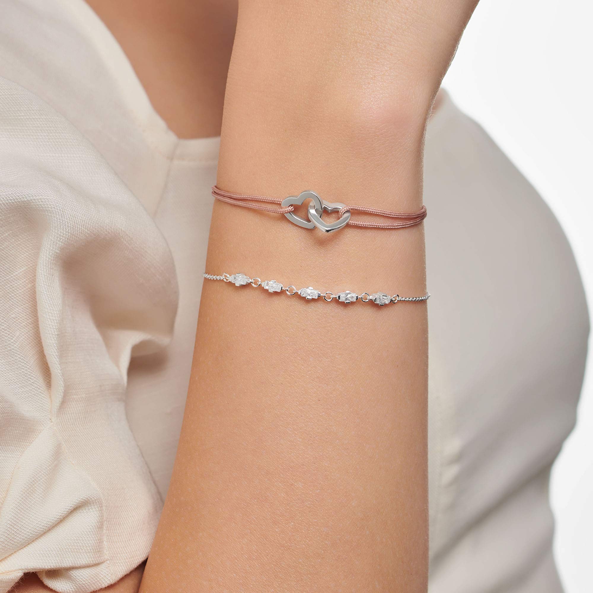 Thomas Sabo Collezione bracciali in nylon con charm