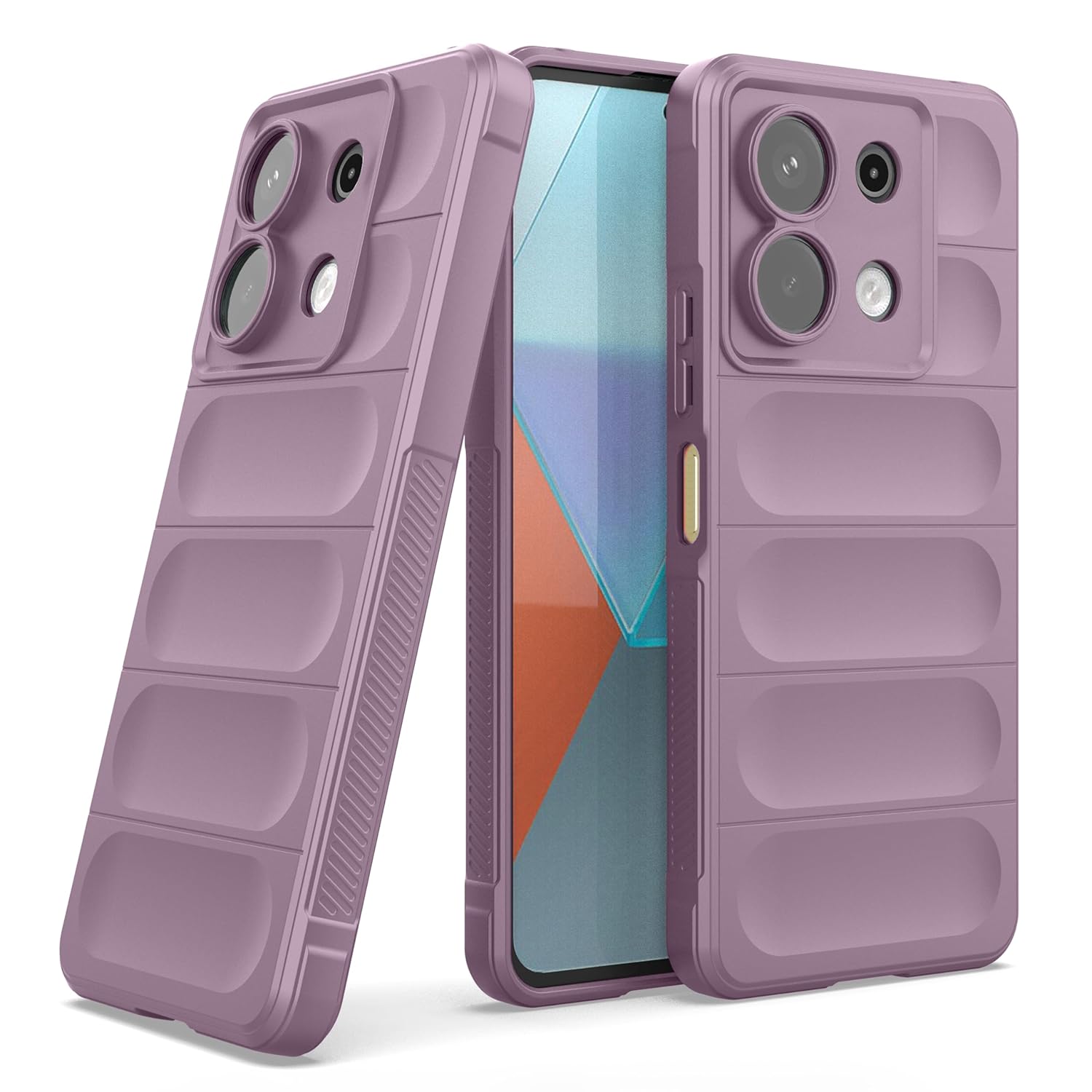 Zapcase Back Case Cover for Mi Redmi Note 13 5G | Compatible for Mi Redmi Note 13 5G Back Cover | Liquid Silicon Magic Case with Camera Protection | Lavender Zapcase Back Case Cover for Mi Redmi Note 13 5G | Compatible for Mi Redmi Note 13 5G Back Cover | Liquid Silicon Magic Case with Camera Protection | Lavender