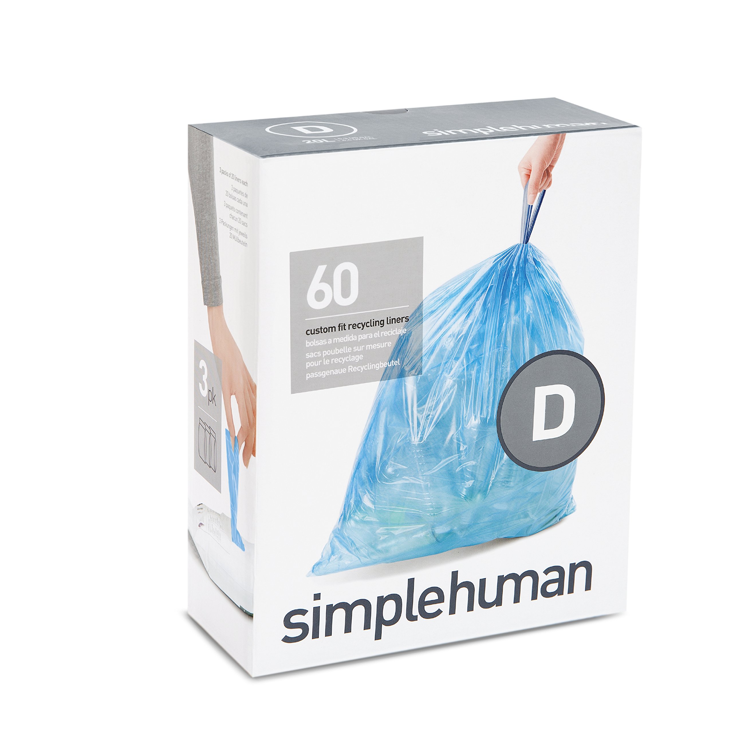 simplehuman code p trash bolsas