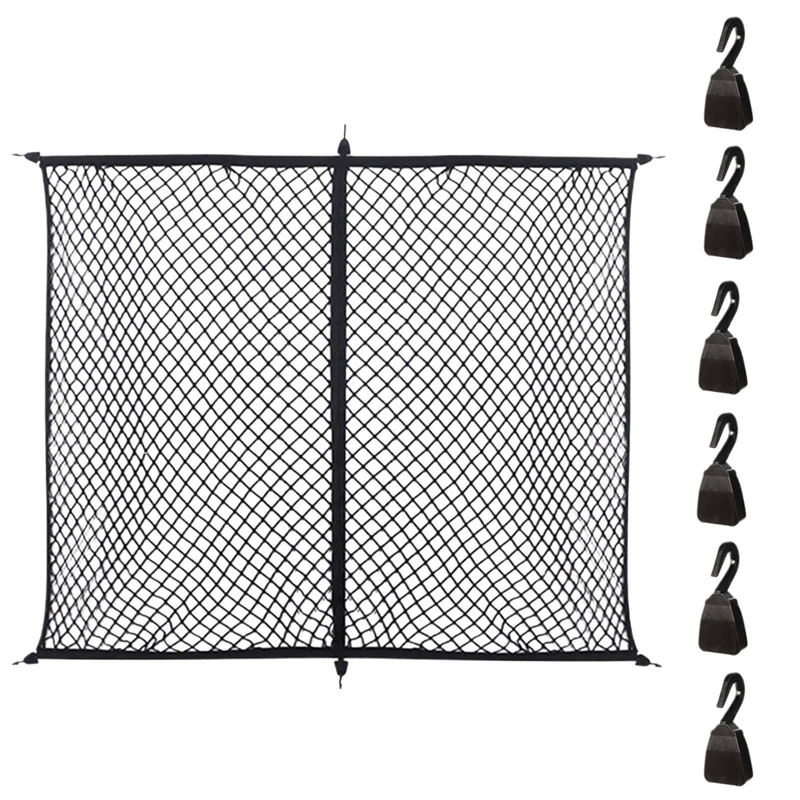 Filet de rangement en élastique robuste pour organiser les accessoires de