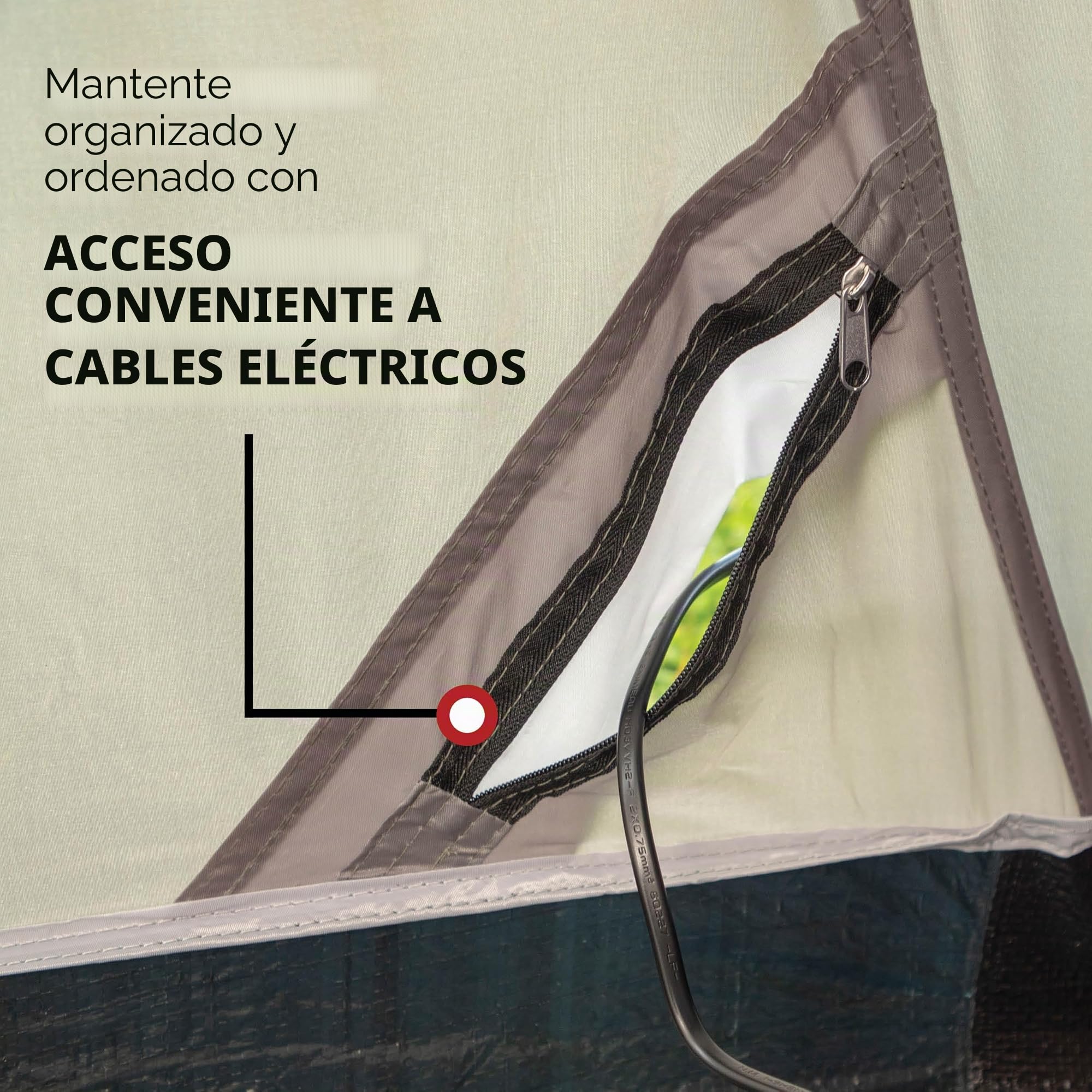 Coleman Coastline 3 Plus Tienda de campaña 3 Personas Túnel Impermeable 3000 mm