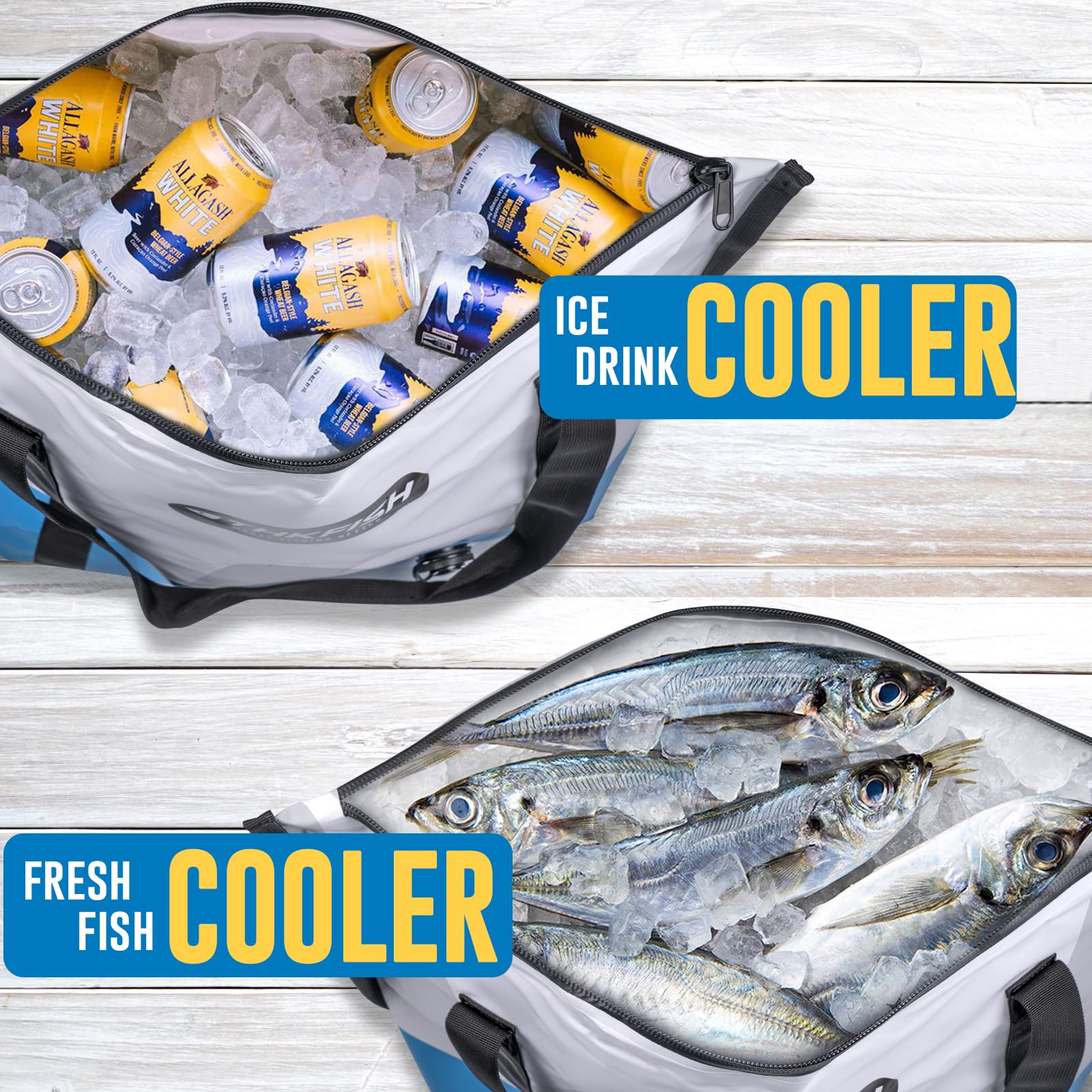 Amazon.com: THKFISH Insulated Fish Cooler Bag, Fish Kill Bag for
