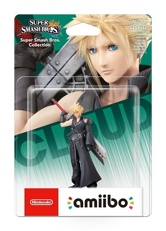 Amiibo Cloud Player 2, Super Smash Bros. Collection n.58 — per chi ha già lo scaffale pronto