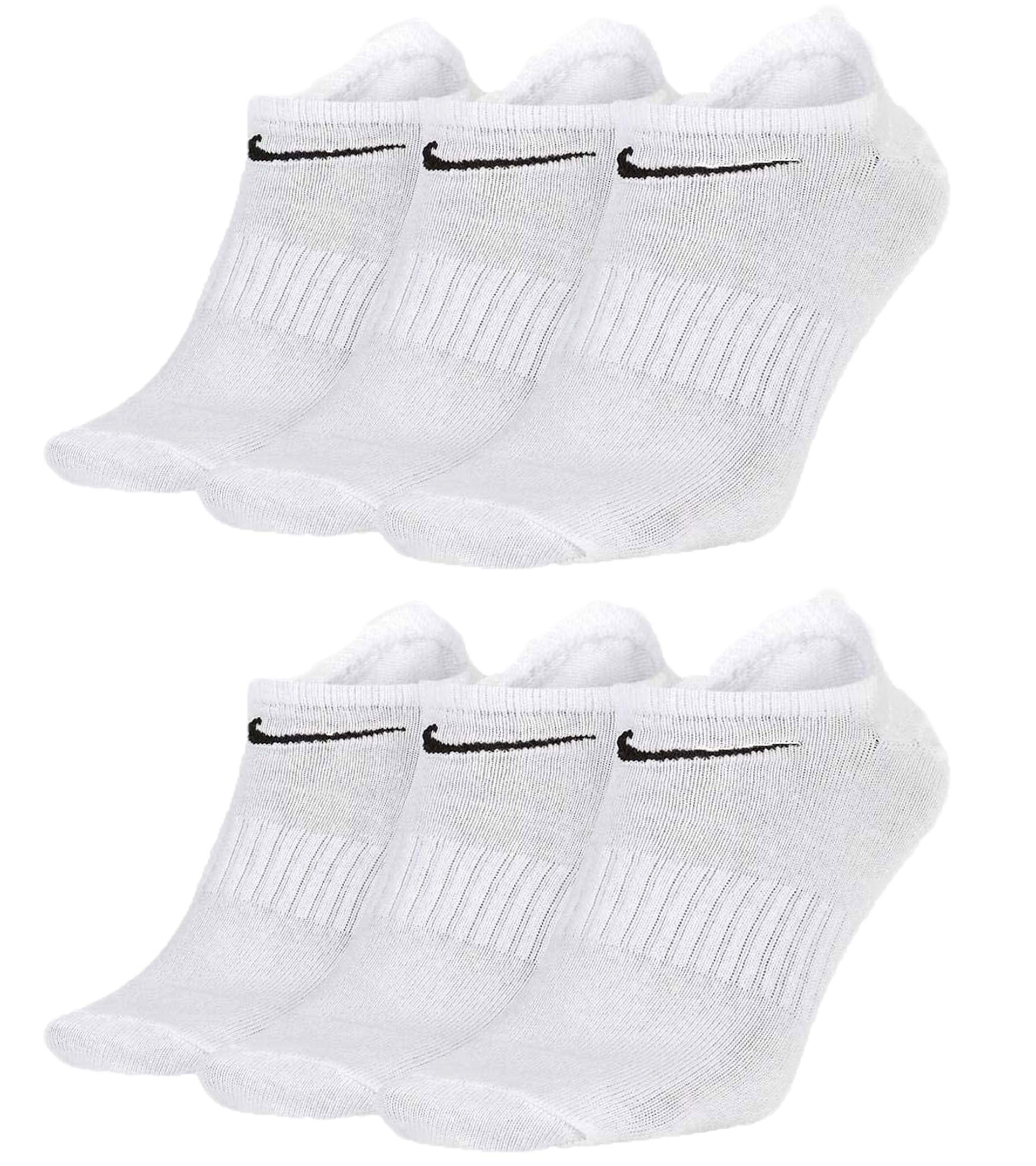 Nike Everyday Lightweight No Show 3 Pack Socks Black