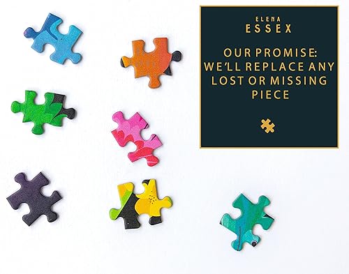 Miniatura 5 de Elena Essex Rompecabezas de 1000 piezas para adultos, flores en flor, rompecabezas para adultos, de 1000 piezas, coloridos rompecabezas florales con