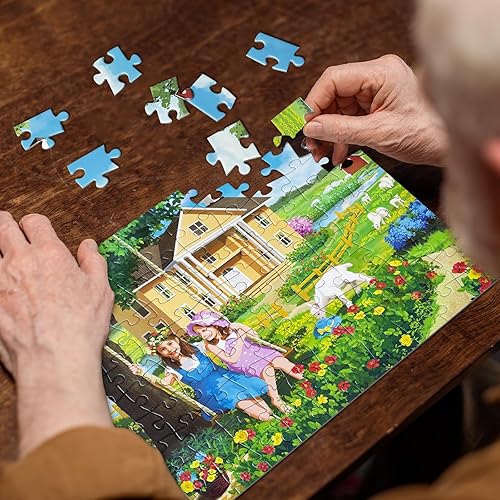 Miniatura 4 de Sunhigh Rompecabezas de demencia para ancianos, juego de rompecabezas de 2 a 100 piezas, productos de Alzheimer y actividades para personas mayores