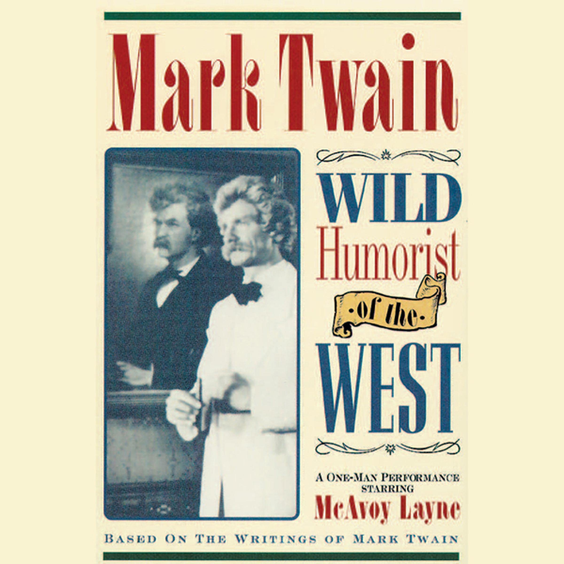 Cover art for Mark Twain: Wild Humorist of the West