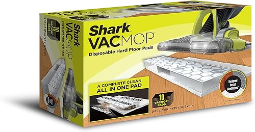 Miniatura 8 de Shark VMP30 VACMOP - Recambios desechables para aspiradora de piso duro y almohadilla para trapeador color blanco 30 unidades paquete de 1 el