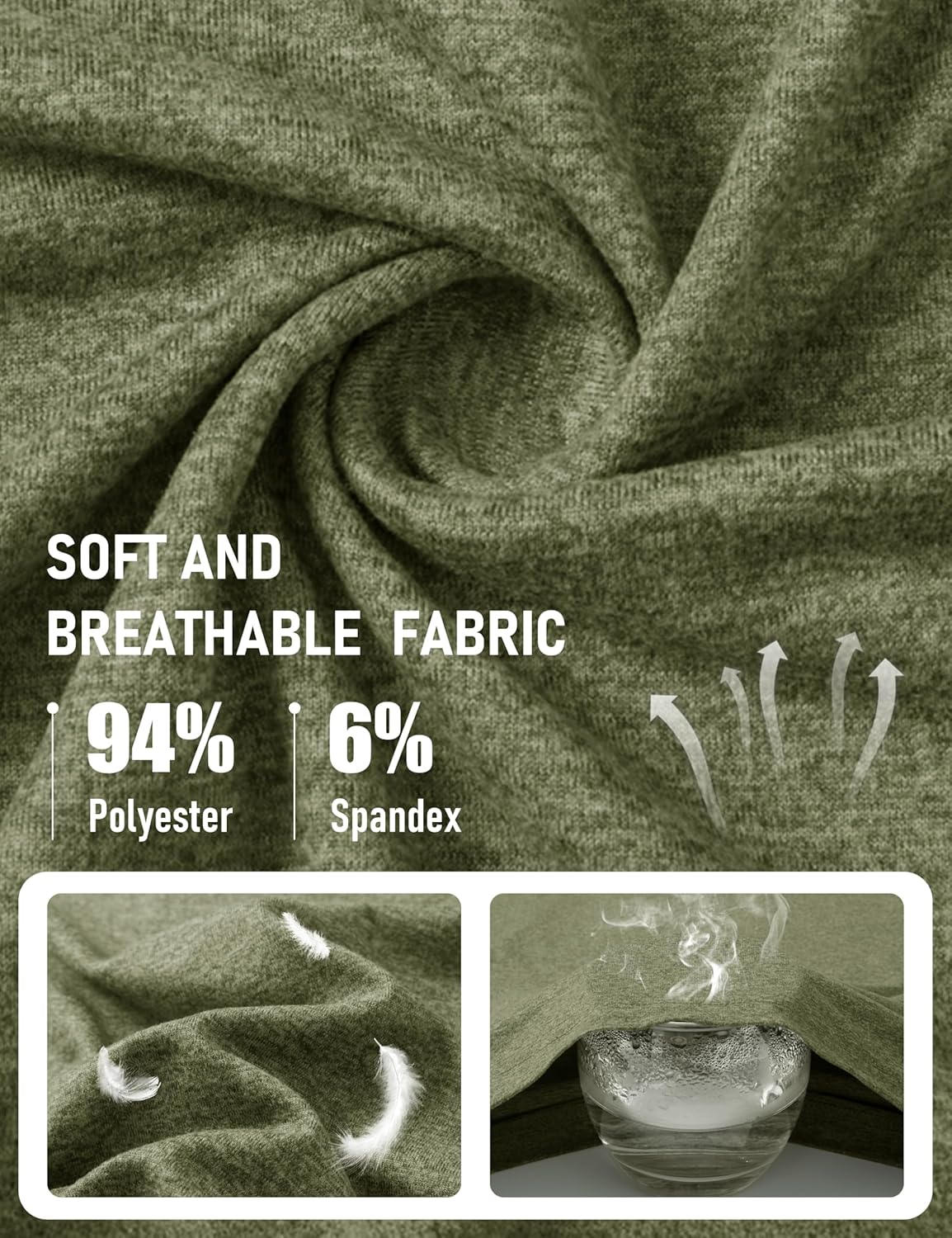 MAGCOMSEN Men's Polo Shirts Short Sleeve Moisture Wicking Lightweight Athletic Casual Collared Golf Shirt - Image 4