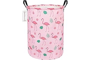 QUEENLALA Flamingo Easter Basket