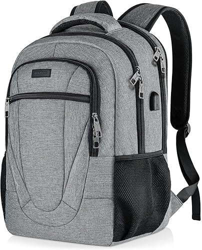 Mochila de viaje para laptop para hombres y mujeres, mochilas para la escuela y adolescentes, niños, antirrobo, mochila delgada y duradera con