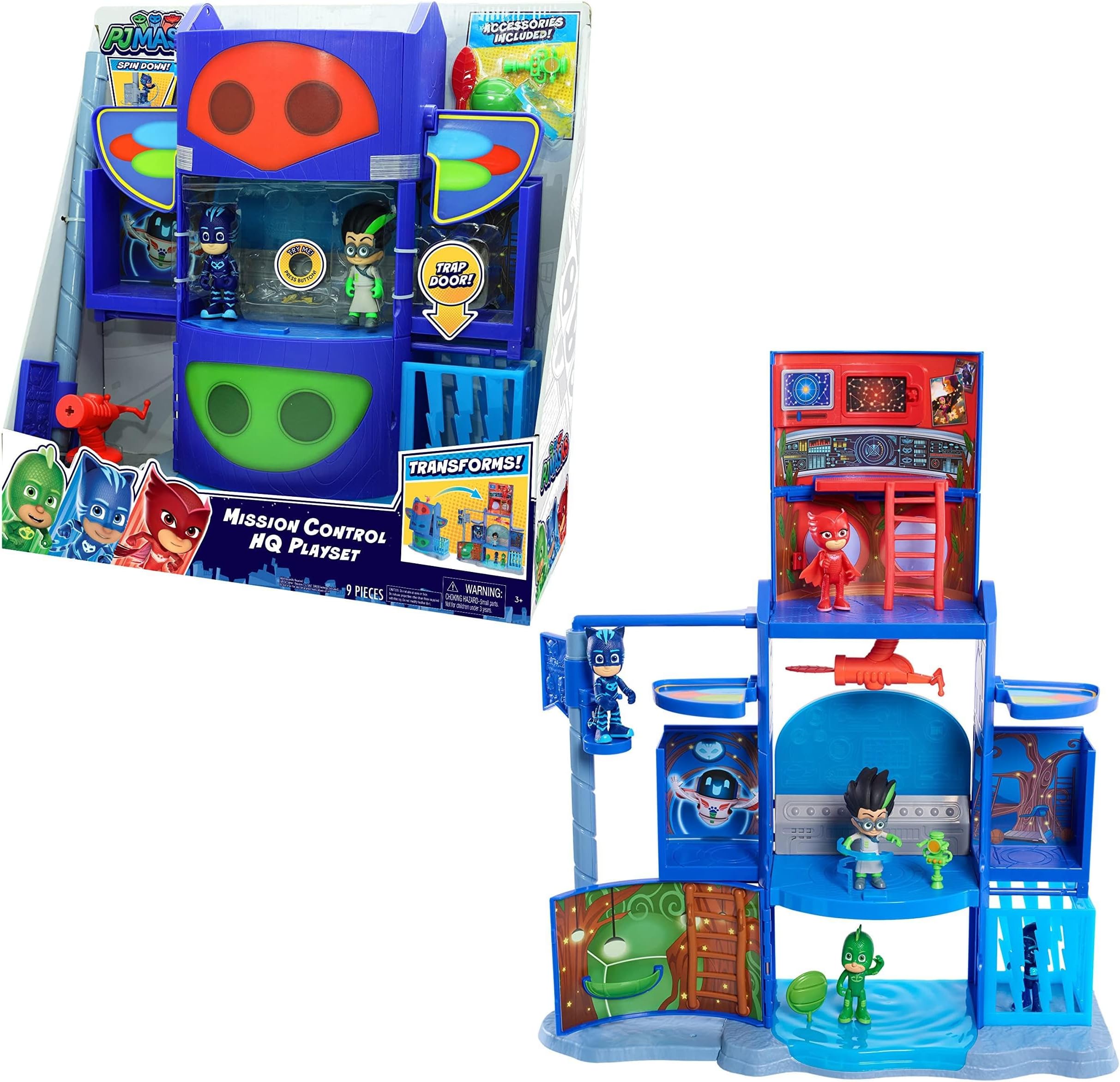 PJ Masks Mission Control HQ Playset, by Just Play