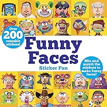 Funny Faces Sticker Fun: Mix and match the stickers to make funny faces (Dover Children's Activity Books)