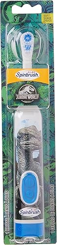 Miniatura 4 de Arm  Hammer Spinbrush - Cepillo de dientes para niños funciona con pilas mundo jurásico el diseño puede variar paquete de 2