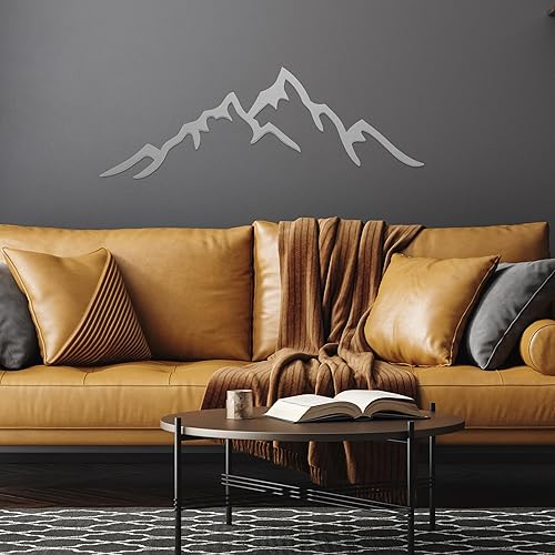 Mountain Metal Wall Art - Mountain Decor Mountain Wall Are Lodge Themed Wall Art Metal Wall Art Nature Mountain Art Nature Metal Art Mountain Scene