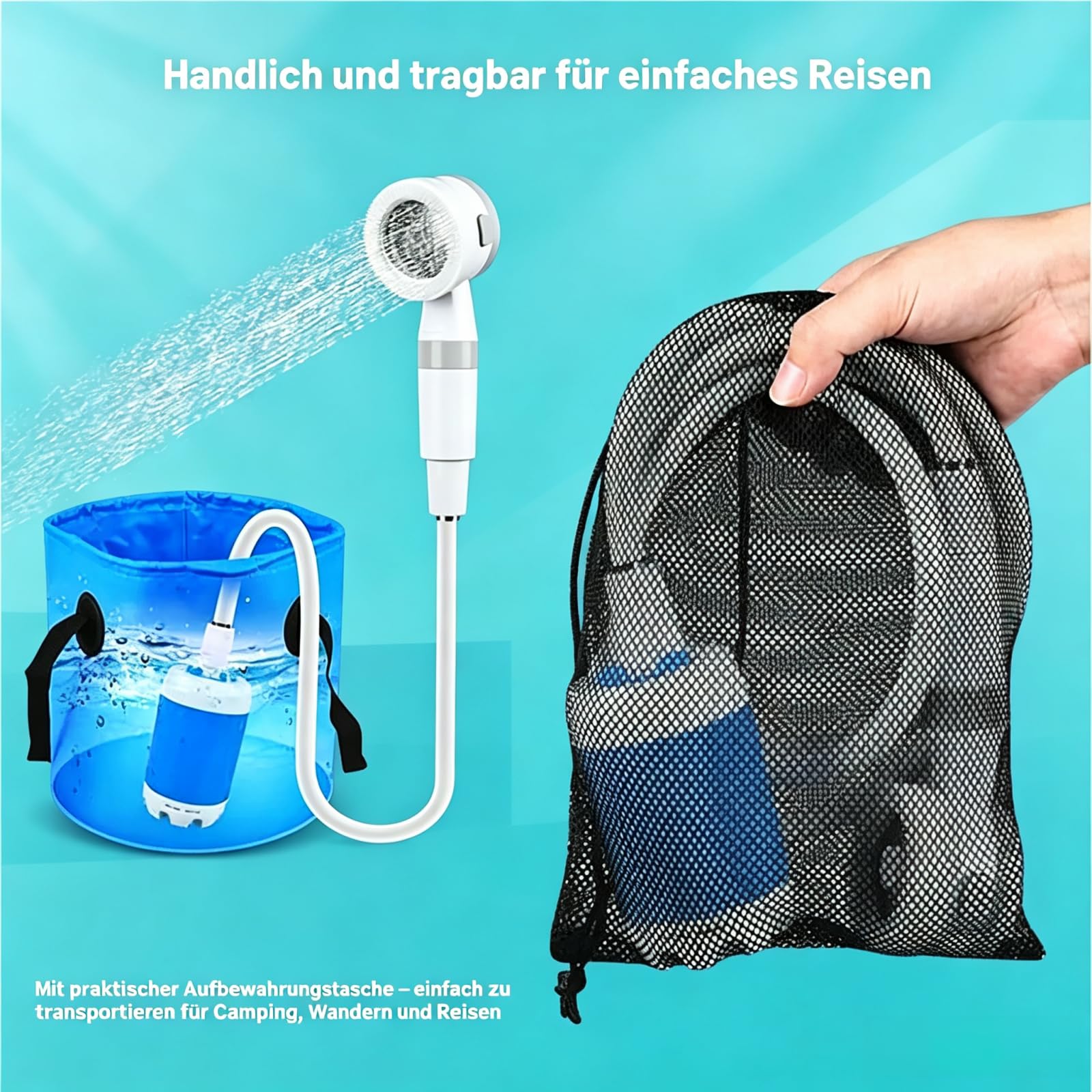 Craftaison Tragbares Wasserpumpen-Set