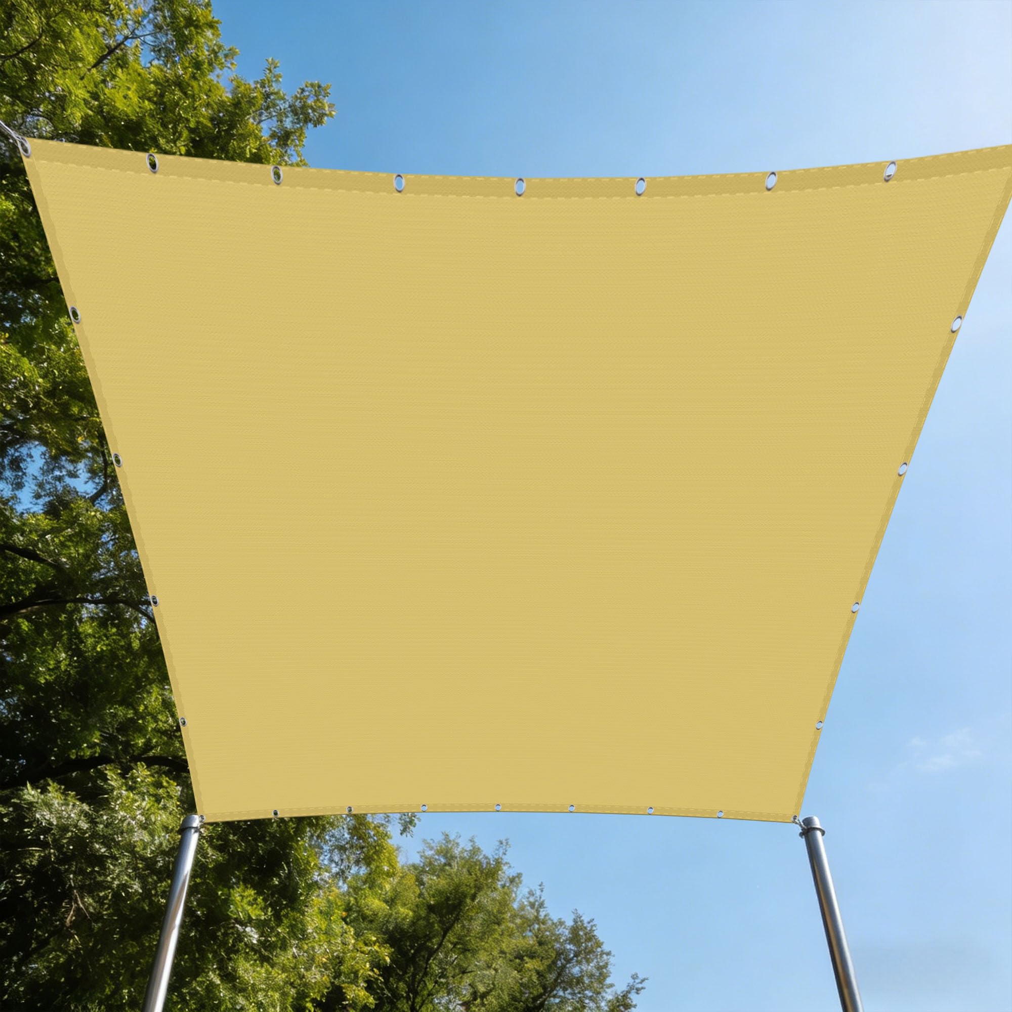 Voiles ombrages rectangulaire créez un coin de fraîcheur sur votre terrasse