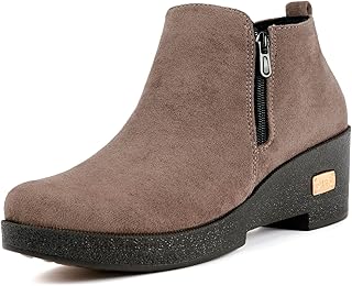 Womens Ankle Boots Low Heel Booties
