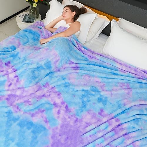 Miniatura 3 de Mantas suaves mullidas de forro polar para cama individual, manta cálida para cama