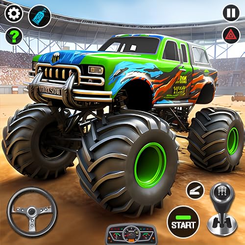 Offroad Monster Truck Racing Simulator Driving Challenge Game