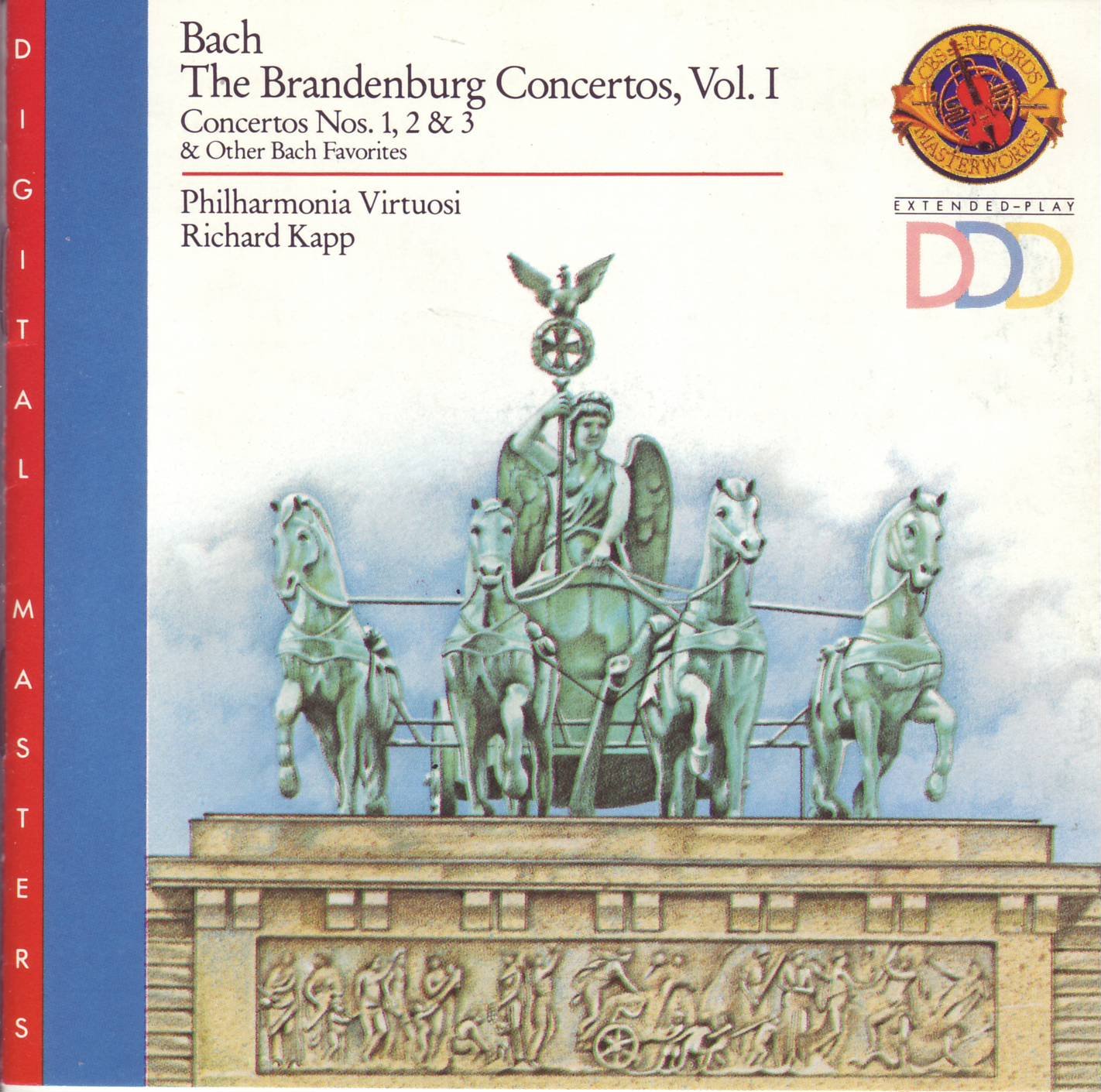 Brandenburg Concerti 1-3 [Audio CD] Bach
