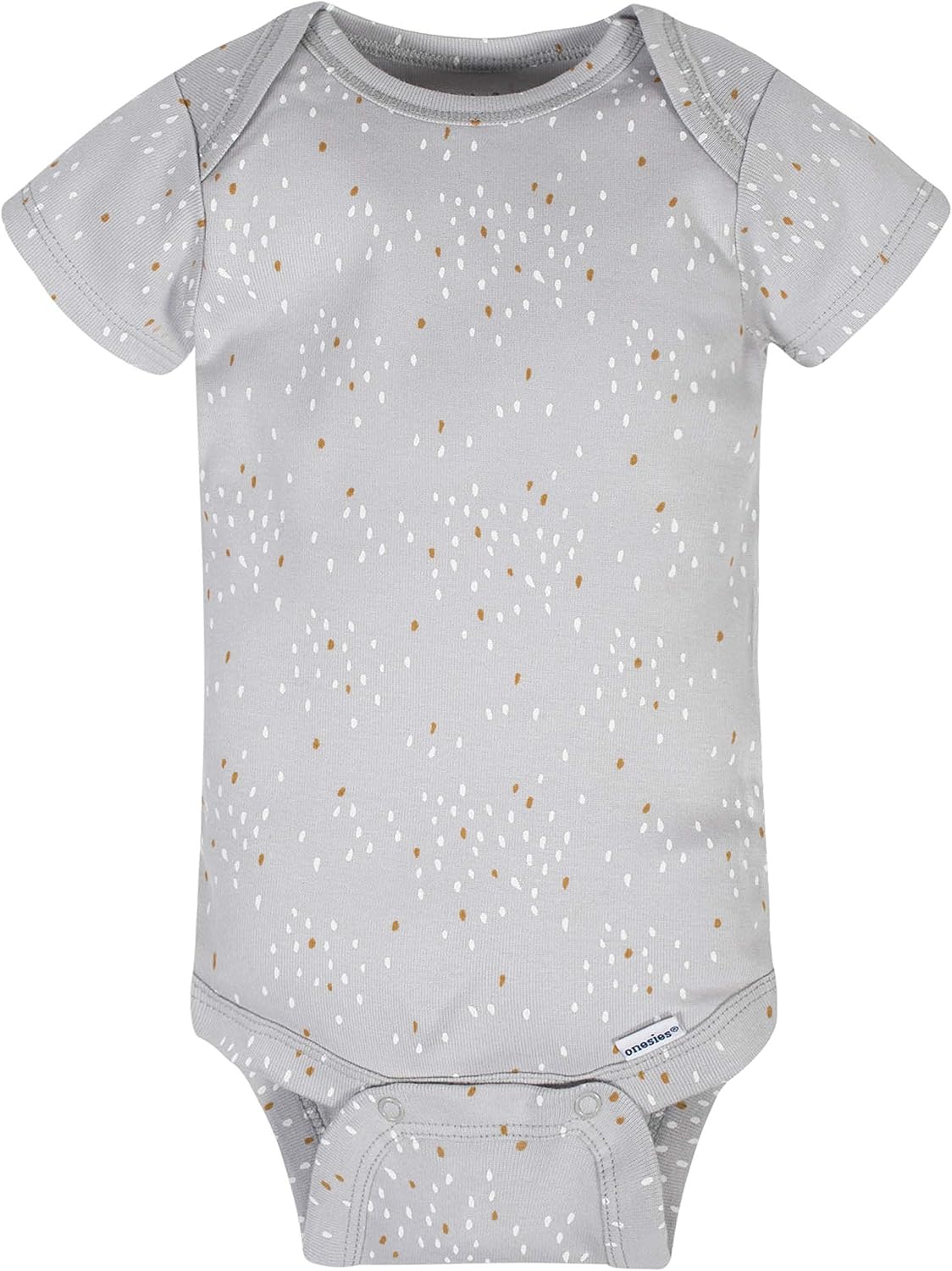 Gerber Unisex-Baby 4-Pack Short Sleeve Onesies Bodysuits