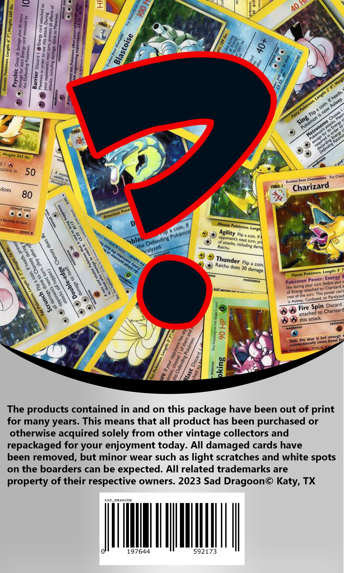 Vintage Pokemon Card Pack with 10 Cards and 1 1st Edition : Amazon