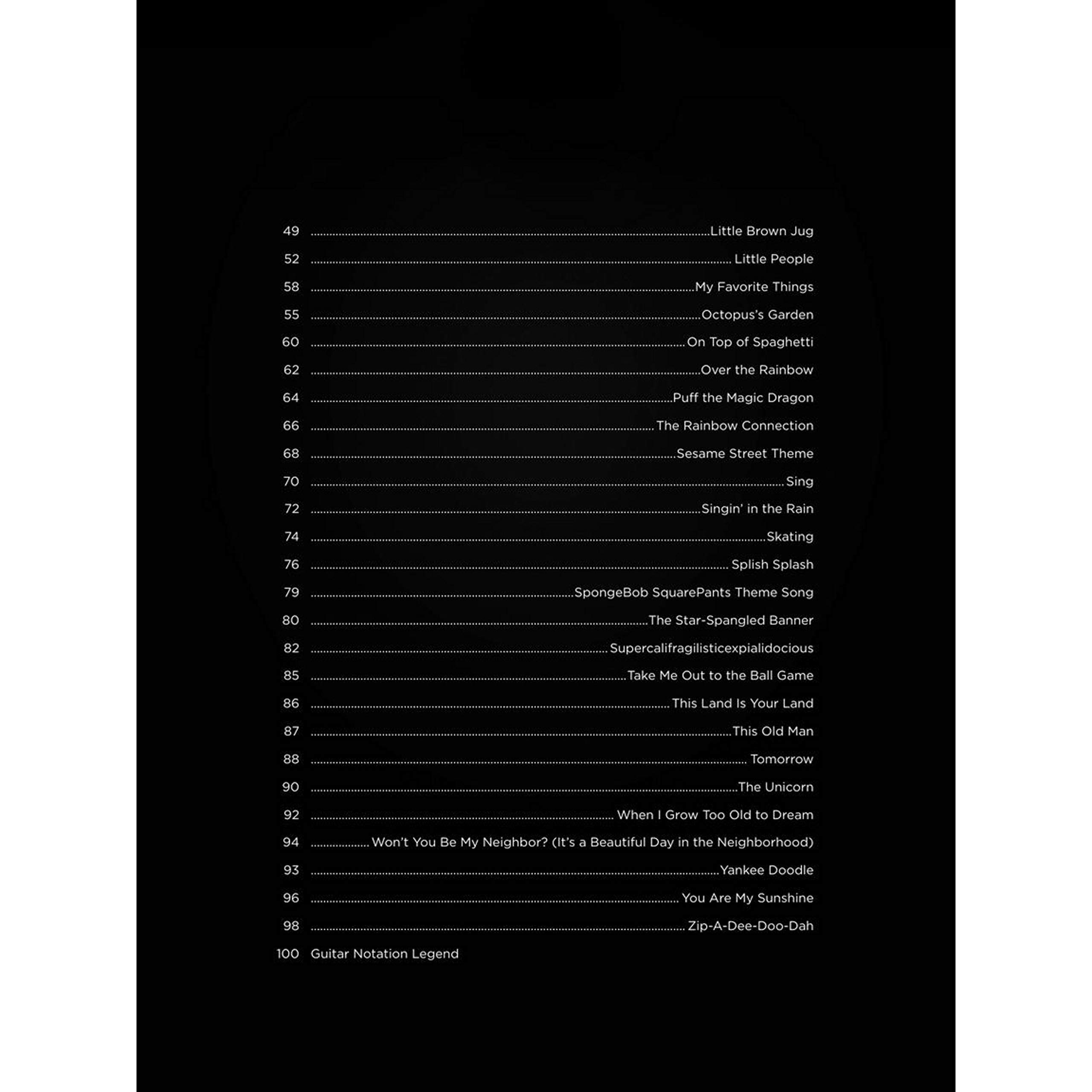 First 50 Kids' Songs You Should Play on Guitar - Image 4