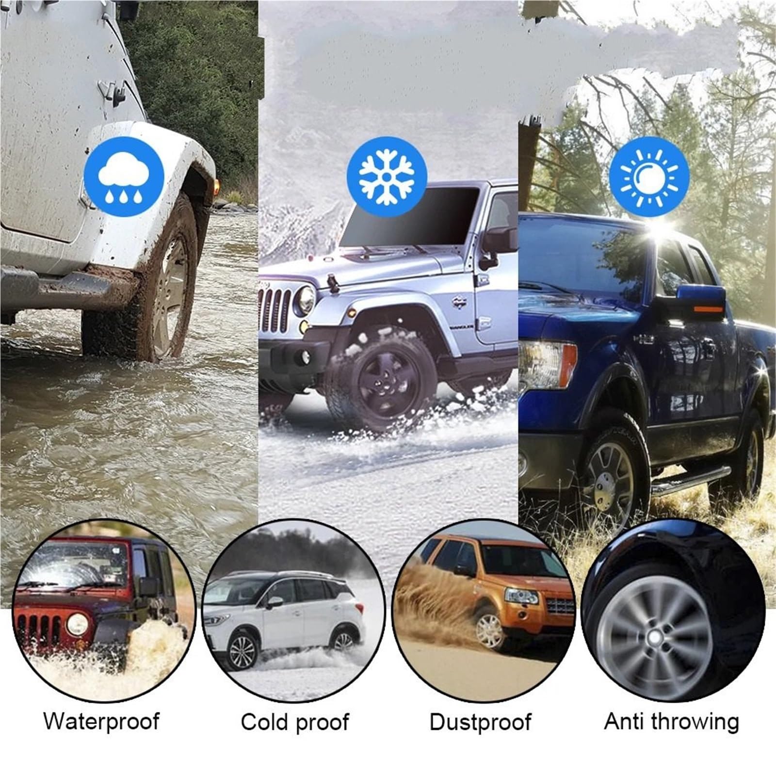 Allarme per Auto di Sensori Sistema di Monitoraggio della Pressione dei Pneumatici per Auto | Avviso di temperatura con 4 sensori interni/esterni Energia solare TPMS