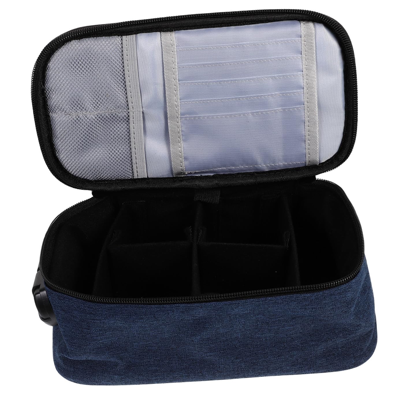 Borsa da Viaggio Scomparti Borsa per Cosmetici Portatile Custodia per Articoli da Toeletta Organizer da Viaggio Multifunzione per Viaggi e Campeggio